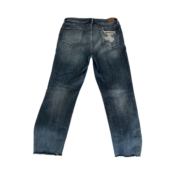 Judy Blue Raw Hem Straight Leg - Picture 2 of 3